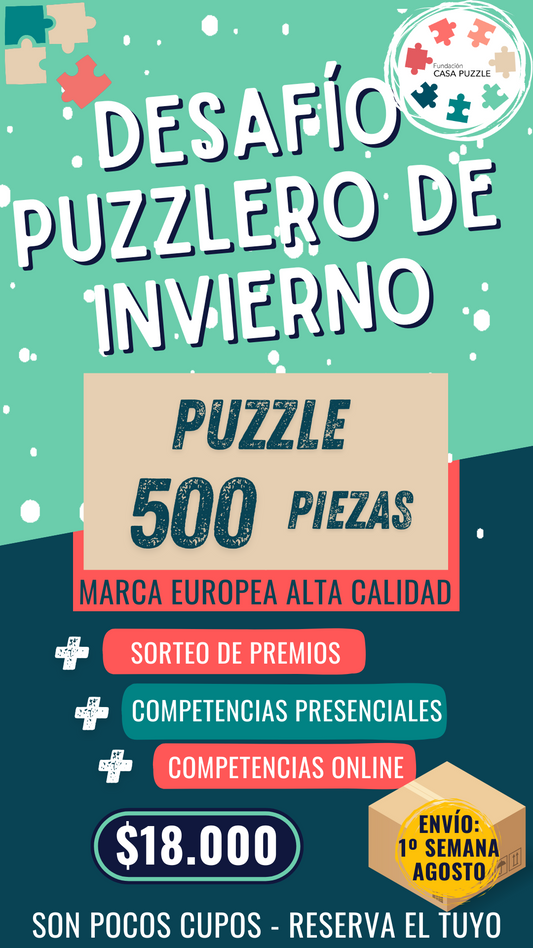 Desafío Puzzlero de Invierno 500 piezas