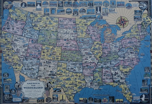 Mapa EEUU 1941