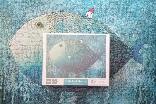 Puzzle Fish and House