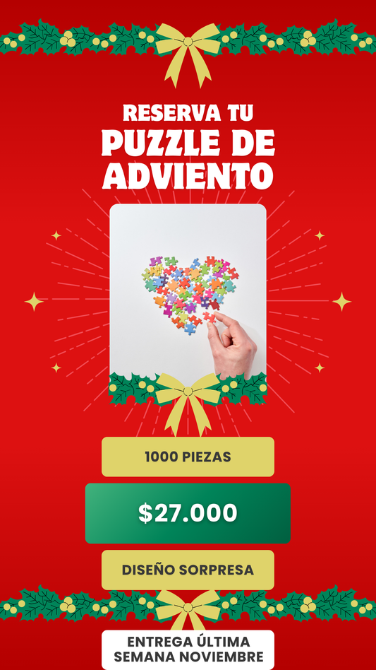 Puzzle Adviento 1000 piezas