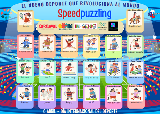 Puzzle Día Internacional del Deporte